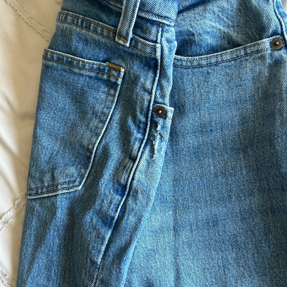 A&F 90s Straight Ultra Highrise Curve Love Jeans Size 24 Long - Picture 4 of 4